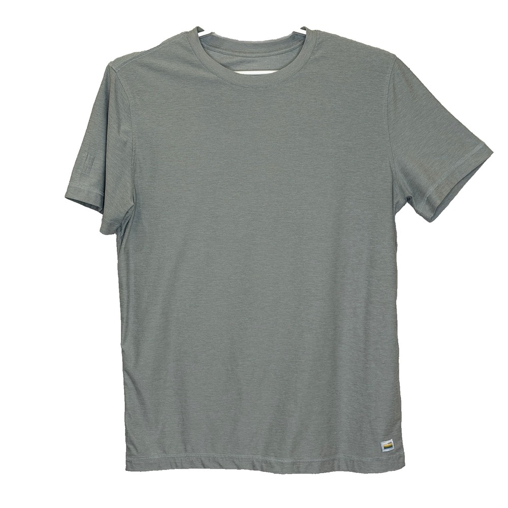 Vuori Strato Tech Tee T-Shirt Mens Medium Light Green Performance Active V126
